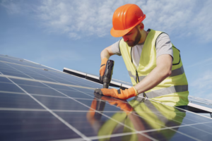 solar panel installation