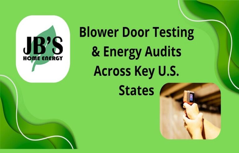 Blower door testing Massachusetts